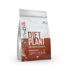 PhD Nutrition Diet Plant 1000g, belgijska čokolada