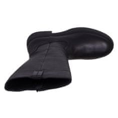 BULLBOXER Škornji elegantni čevlji črna 42 EU Mira High Leg