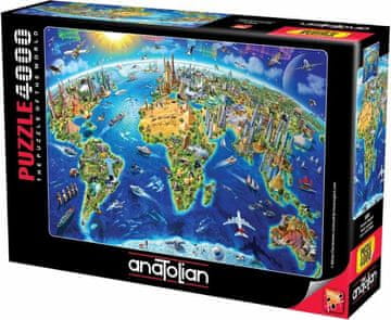 AnaTolian Puzzle Monuments of the World 4000 kosov