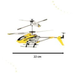 slomart SYMA S107H 2.4GHz RTF daljinsko upravljanje RC helikopterja rumene barve