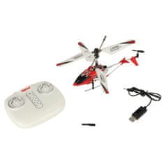 slomart helikopter na daljinsko upravljanje rc syma s107h 2.4ghz rtf rdeča