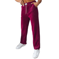 Dstreet Ženske hlače SHERRY rdeče uy1770 XL