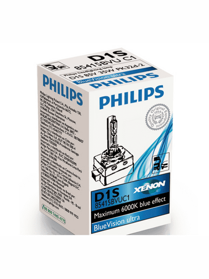 Philips ŽARNICA XENON D1S Blue Vision Ultra 85415BVUC1