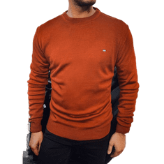 Dstreet Moški pulover TELA rdeč wx2169 M