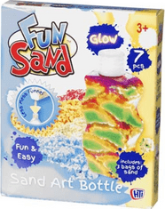 Zabavni pesek Umetnina iz peska v steklenici 1 kos