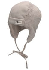 Sterntaler Zimska kapa s kravato svetlo siva -43cm-5-6m