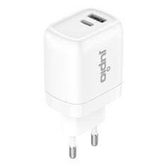 Jupio Adapter Dual USB GaN Charger 30W - vtičnica/USB + USB-C