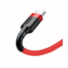 BASEUS Cafule podatkovni kabel, USB Tip-C, 50 cm, rdeč (CATKLF-A09)