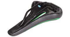 Merco Kolesarsko sedlo Race 1.0 črno-zeleno 1 kos