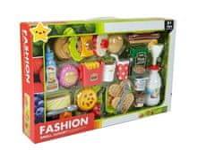 Lean-toys Set za hamburger s hitro hrano