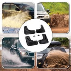 SCOUTT Predpasniki, lovilci umazanije za Tiguan 2016-2024 4kosa (dolga različica)