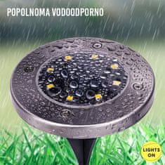 Študentska trgovina LED SOLARNE SVETILKE LIGHTSON, 4000 K - 4 KOS