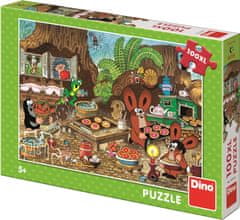 Dino Puzzle Krtek v kuhinji XL 100 kosov