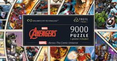 Trefl UFT Marvel Avengers: Across the Comic Universe 9000-delna sestavljanka