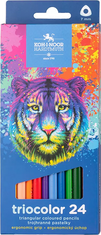 Koh-i-Noor Triocolor trikotne barvice 12 kosov Tiger