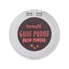 Benefit Goof Proof Brow Powder vodoodporno senčilo za obrvi 1.9 g Odtenek 5 warm black-brown