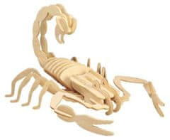 Lesena igrača, 3D sestavljanka WCK Scorpion