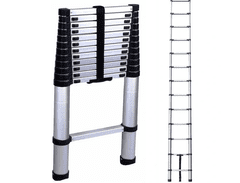 MXM Teleskopska jeklena lestev MxM 3,8 m