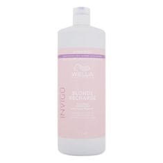 Wella Professional Invigo Blonde Recharge 1000 ml šampon za svetle barvane lase za ženske