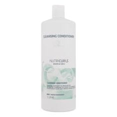 Wella Professional NutriCurls Cleansing Conditioner 1000 ml čistilni balzam za valovite in skodrane lase za ženske