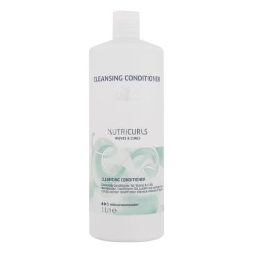 Wella Professional NutriCurls Cleansing Conditioner čistilni balzam za valovite in skodrane lase za ženske