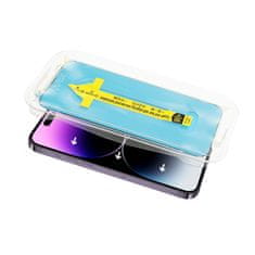 OEM 5D Full Glue Tempered Glass - za iPhone X črn + aplikator