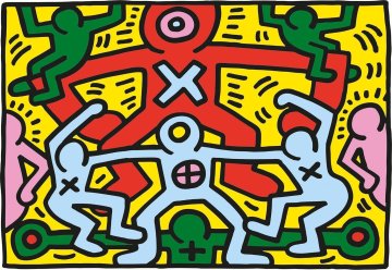 Clementoni Puzzle Novo Art Series: Keith Haring 1000 kosov