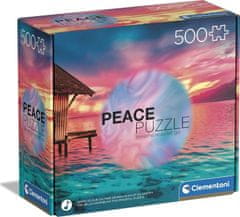 Clementoni Peace puzzle: Življenje v prisotnosti 500 kosov