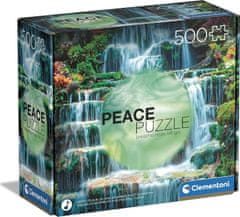 Clementoni Peace puzzle: Brizganje vode 500 kosov