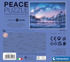 Clementoni Peace puzzle: Svetlo modra 500 kosov