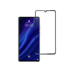 Blue Star Kaljeno steklo za Huawei P30 (polno lepljivo / primerna za ovitke) Blue Star 5D črno