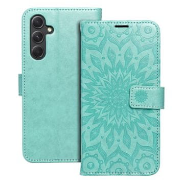 OEM Torbica MEZZO Book za SAMSUNG A54 5G, mandala, zelena