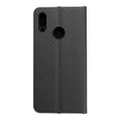 OEM LUNA Book Carbon torbica za HUAWEI P Smart 2019 črna