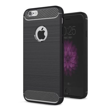 OEM CARBON etui za IPHONE 5/5S/SE črn