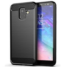 OEM CARBON etui za SAMSUNG A6 ( A6 2018 ) črn