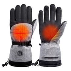 Dollcini Ženske rokavice, zimske outdoor ogrevane rokavice, polnilna baterija