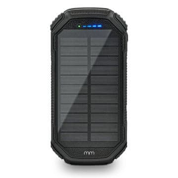 Northix Powerbank s sončno celico - 20.000 mAh