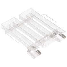 shumee vidaXL Generator hladnega dima 4-stranski 22,5 cm nerjaveče jeklo