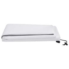 Vidaxl Prevleka za rastline iz flisa z zadrgo 70 g/m² 3,93x3 m