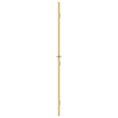 Vidaxl Notranja vrata ozka zlata 102,5x201,5cm kaljeno steklo aluminij