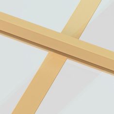 Vidaxl Notranja vrata ozka zlata 76x201,5cm kaljeno steklo in aluminij