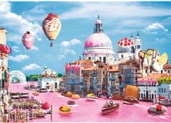 Trefl Puzzle Smešna mesta: Sladke Benetke 1000 kosov