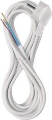 Emos S14315 priključni kabel, PVC, 3x1,0 mm, 3 m, bel
