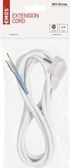 Emos S14323 priključni kabel, PVC, 3x1,5 mm, 3 m, bel