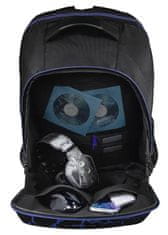 Hama uRage gaming nahrbtnik za prenosni računalnik Cyberbag Illuminated, 17,3" (44 cm), črna