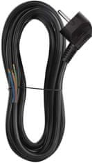 Emos S18323 priključni kabel, PVC, 3x1,5 mm, 3 m, črn