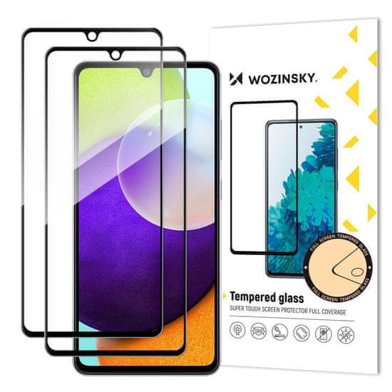 WOZINSKY Wozinsky 2x 5D Zaščitno kaljeno steklo, Samsung Galaxy A33 5G, črn