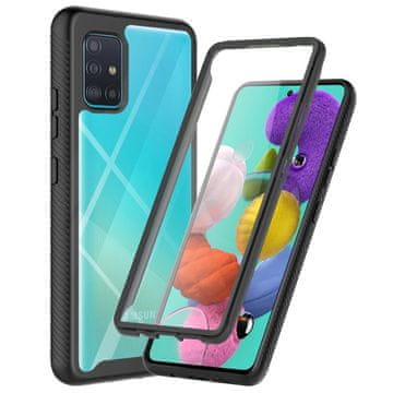 Techsuit Techsuit Defense360 Pro + Zaščitna folija, Samsung Galaxy A51, črna