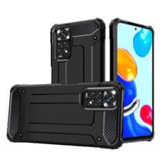 HURTEL Hybrid Armor Xiaomi Redmi Note 11S / Note 11, črn