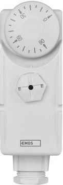 Emos P5685 potopni termostat, 57×38×108 mm, 0 °C - 90 °C, bel